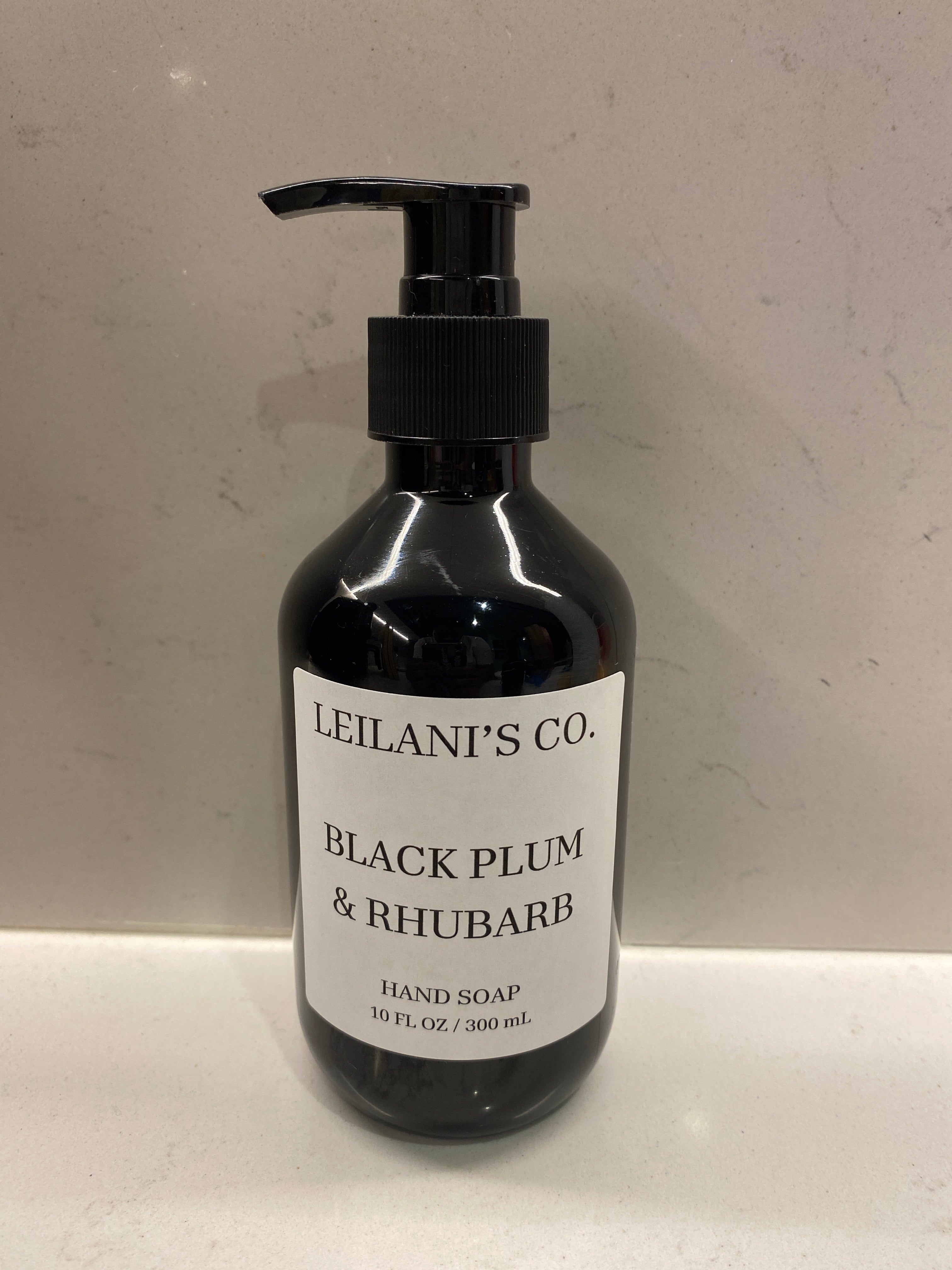 Black Plum & Rhubarb Body & Hand Soap + Body & Hand Lotion